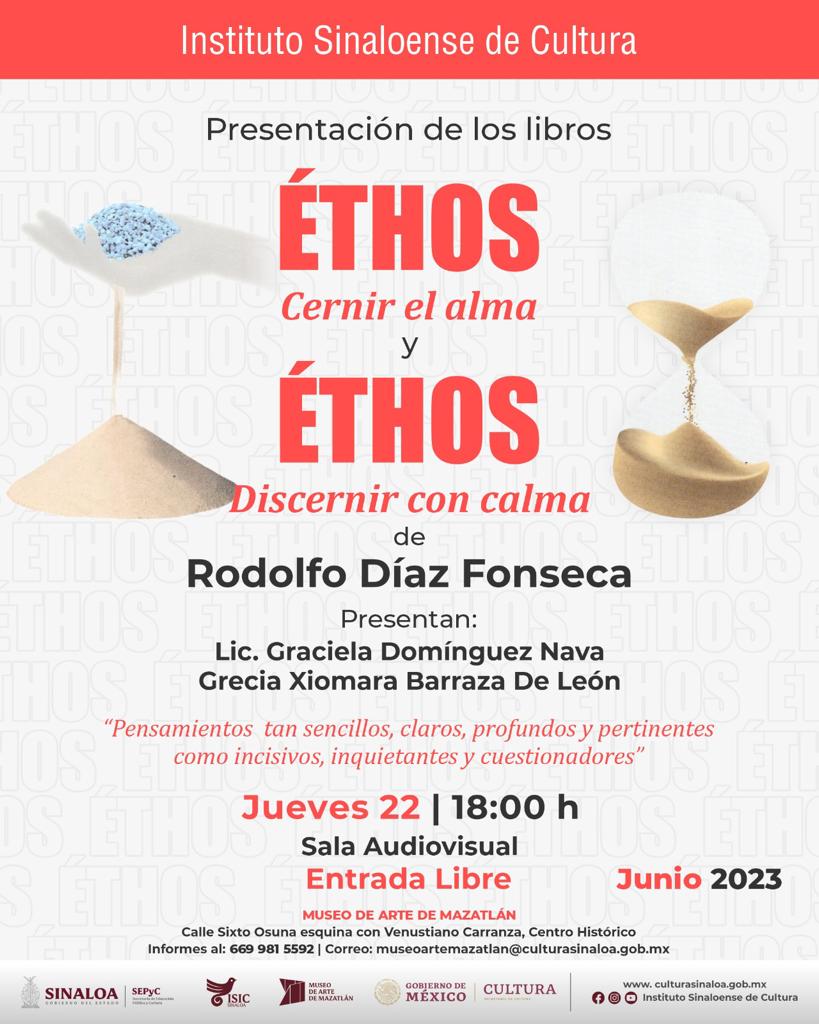 Presentan libro 'Ethos' en Mazatlán.