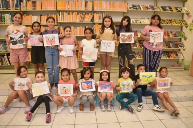 Inicia taller de verano 'Paleta de Colores' en la biblioteca Rosa María Peraza