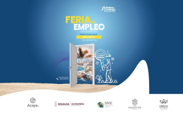 Llega Feria de Empleo a Mazatlán; se ofertarán 300 vacantes