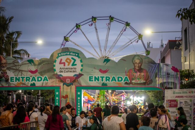 Culiacán vive mágico 492 Aniversario con misa, pastel espectacular videomapping y música de Oledier